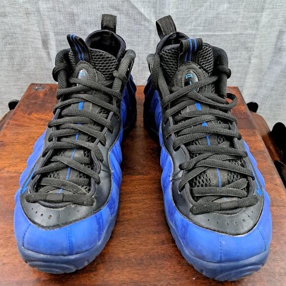 %NIKE AIR FOAMPOSITE PRO HYPER COBALT BLACK Sz 7.5 / A 35 main image 10